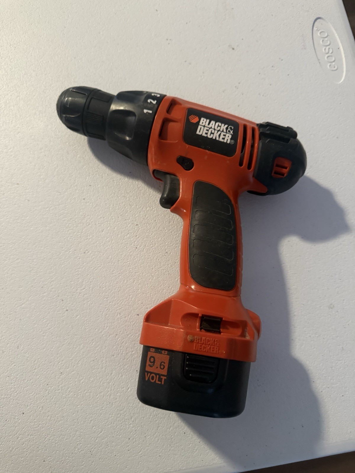 Black And Decker 9.6v Drill CD9602 With 1 Battery (NO Charger) PS120 Battery