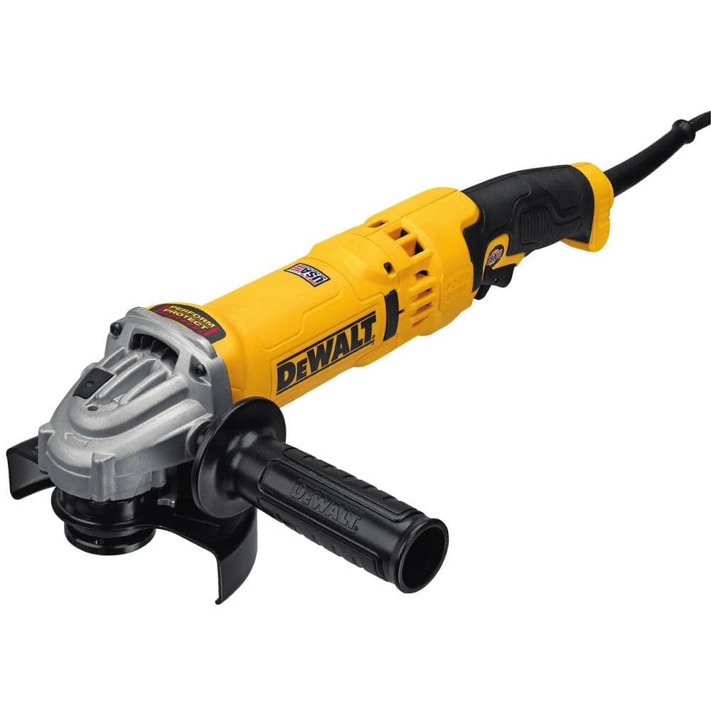 DEWALT 13 Amp Corded 4.5 – 5 in. High Performance Trigger Grip Angle Grinder