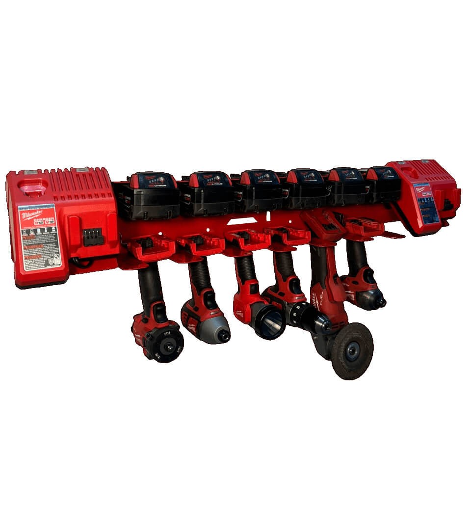 Milwaukee M18 Battery and Drill Dual Charging Station