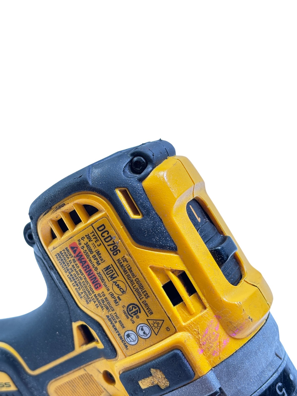 DeWalt DCD796 20V MAX XR Brushless 1/2&Prime; Cordless Hammer Drill/Driver – Tool Only