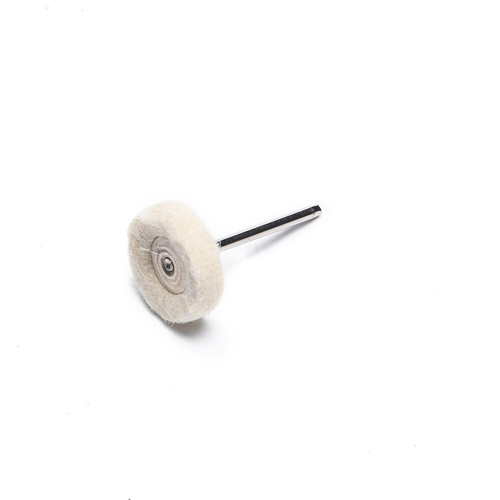 10/20/50Pcs Mini Wool Felt Grinding Head Polishing Wheel 25mmx3mm Abrasive Tools