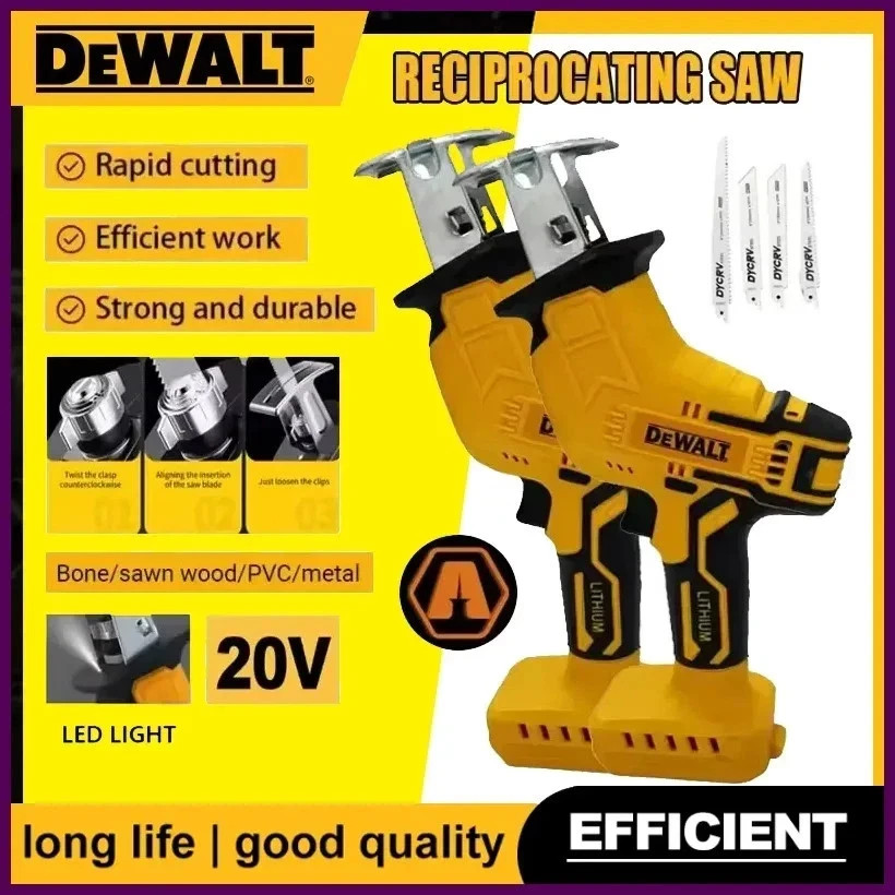 Dewalt 2800RPM Cordless Reciprocating Saw 20V Brushless Electric Saw only tool