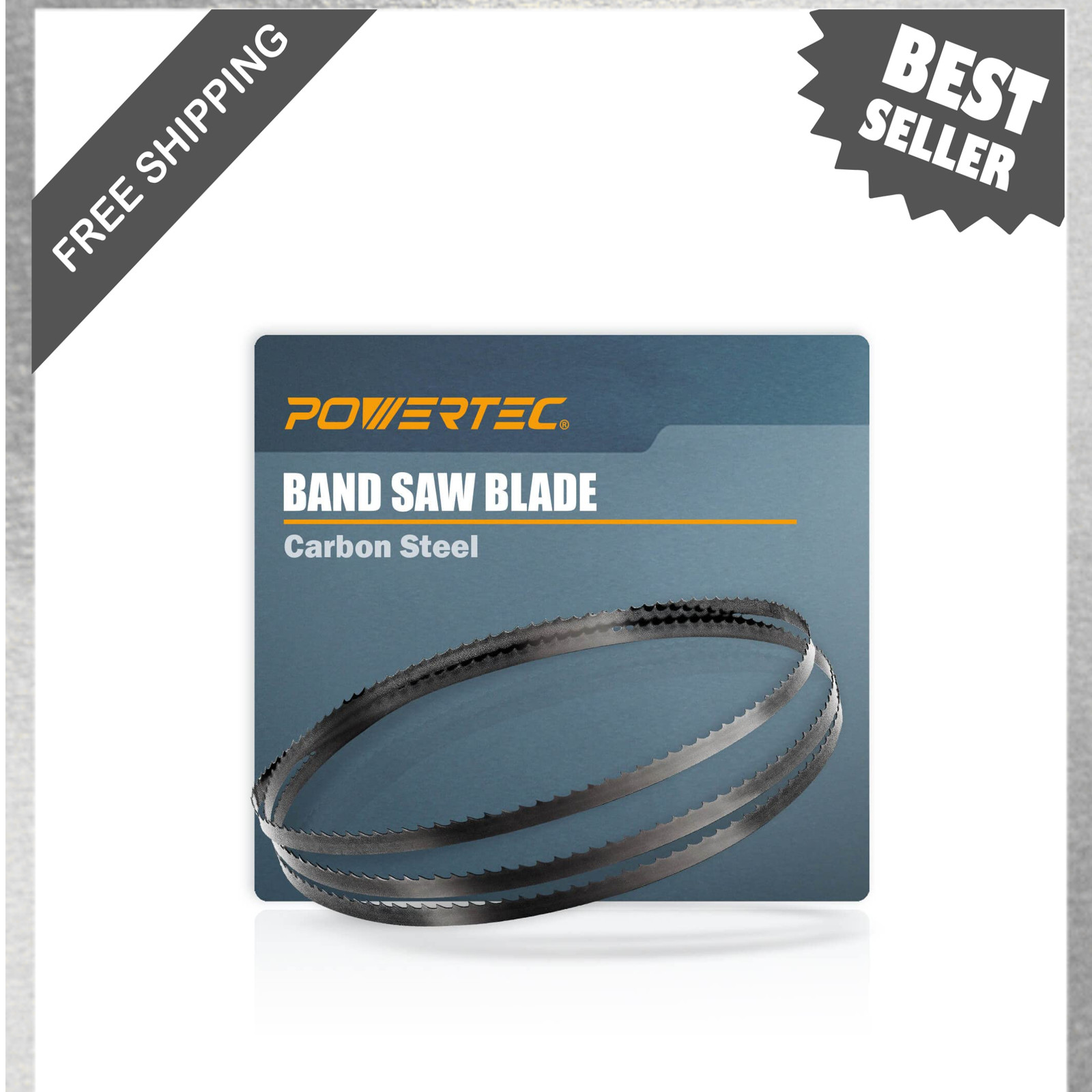 59-1/4 Inch Bandsaw Blades 3/8 Inch Wide 6 TPI Carbon Steel Compatible with