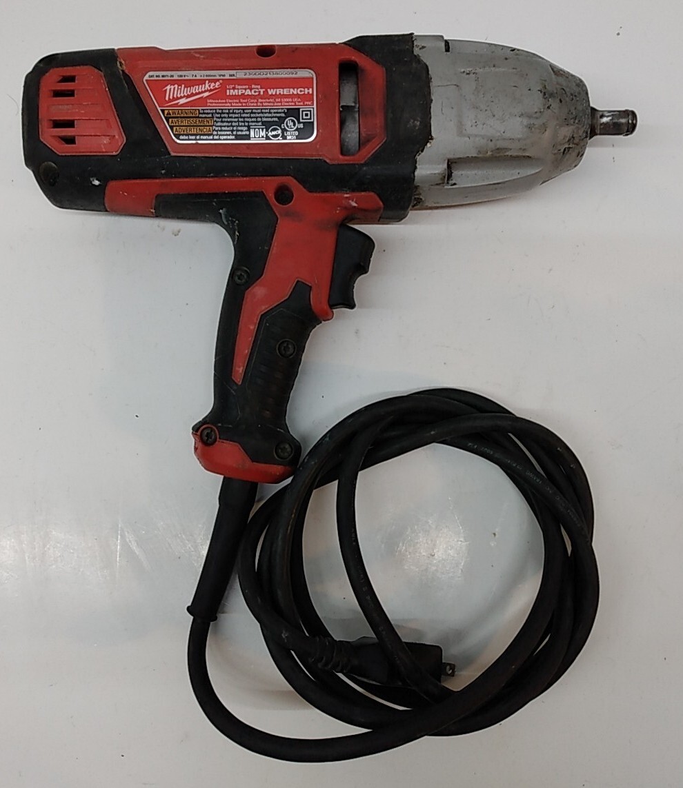 Milwaukee 9071-20 BROKEN 1/2&Prime; Impact Wrench Rocker Switch/Friction Ring BROKEN