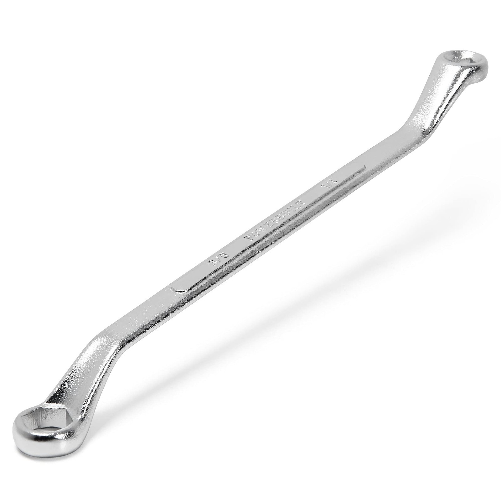 Powerbuilt 1/4 in. x 3/8 Brake Bleeder Wrench – 1/4&Prime; x 3/8&Prime;, Silver
