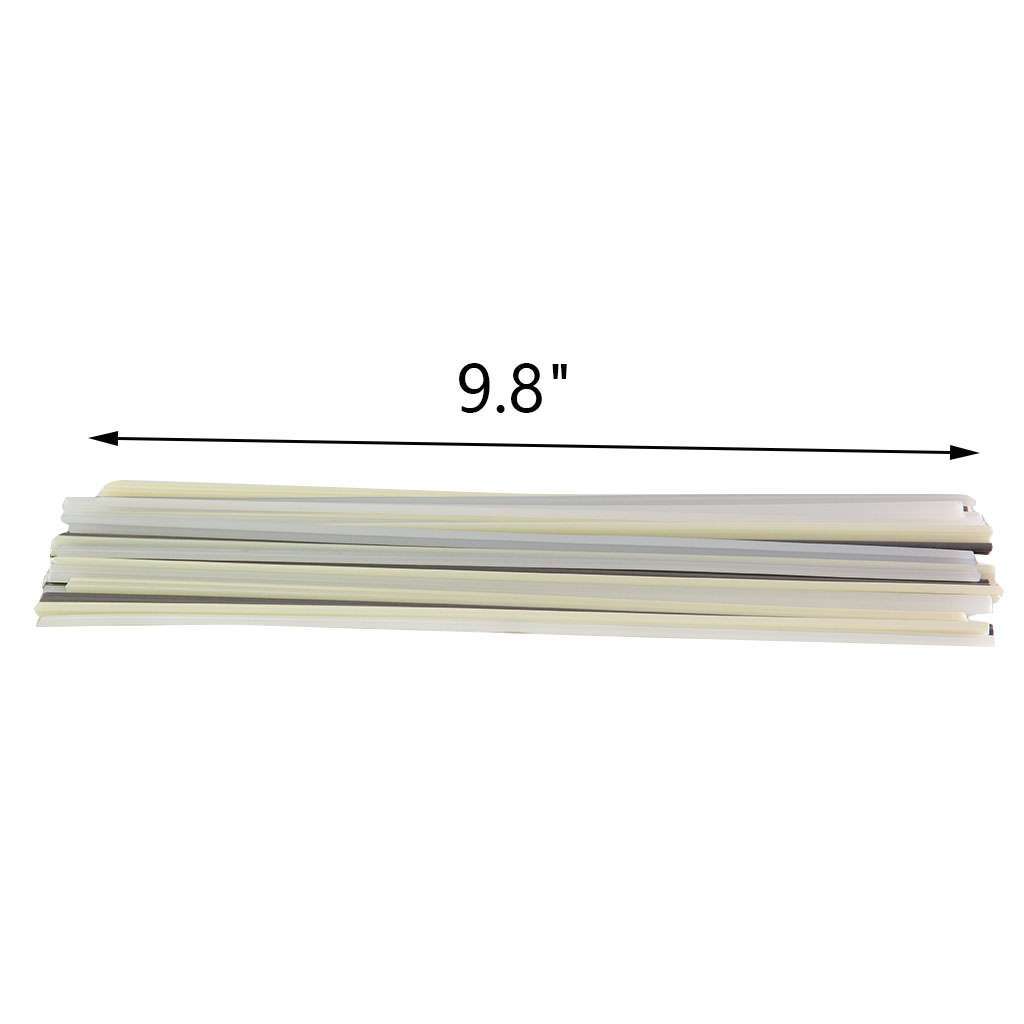 50pcs Plastic Welding Rods ABS/PP/PVC/PE Welding Sticks For Plastic Gun Welder