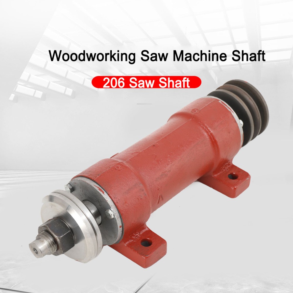 Woodworking Machinery Table Saw 206 Saw Machine Shaft Assembly 350mm Steel 380V