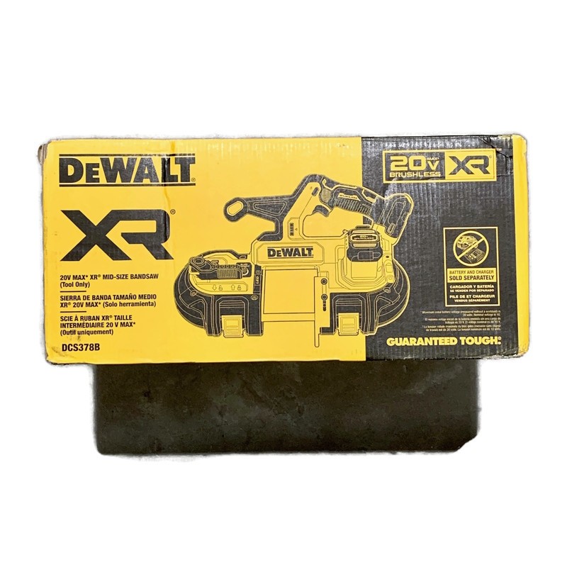 DEWALT DCS378B 20V MAX XR Cordless brushless Mid-Size Bandsaw TOOL ONLY
