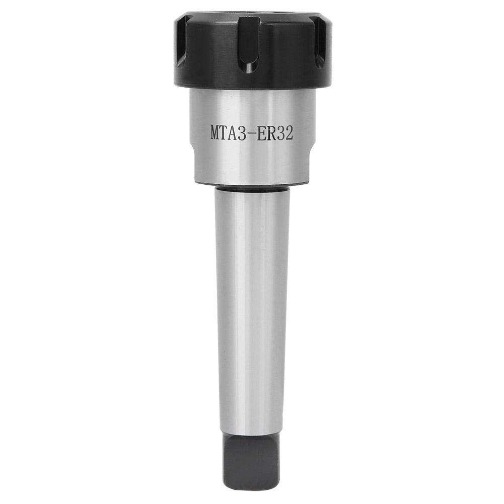 MTA3-ER32 Morse Taper Collet Chuck Holder, M12, Carbon Steel, CNC, Lathe