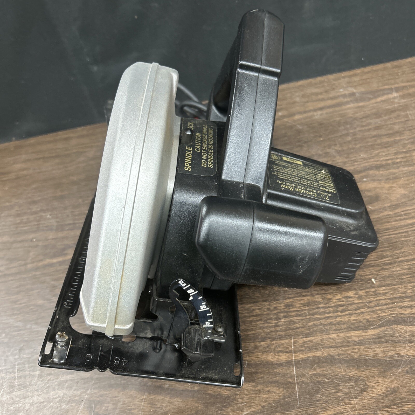 Vintage Sears Craftsman 315.108350 7 1/4&Prime; Circular Saw 5000 RPM USA USED
