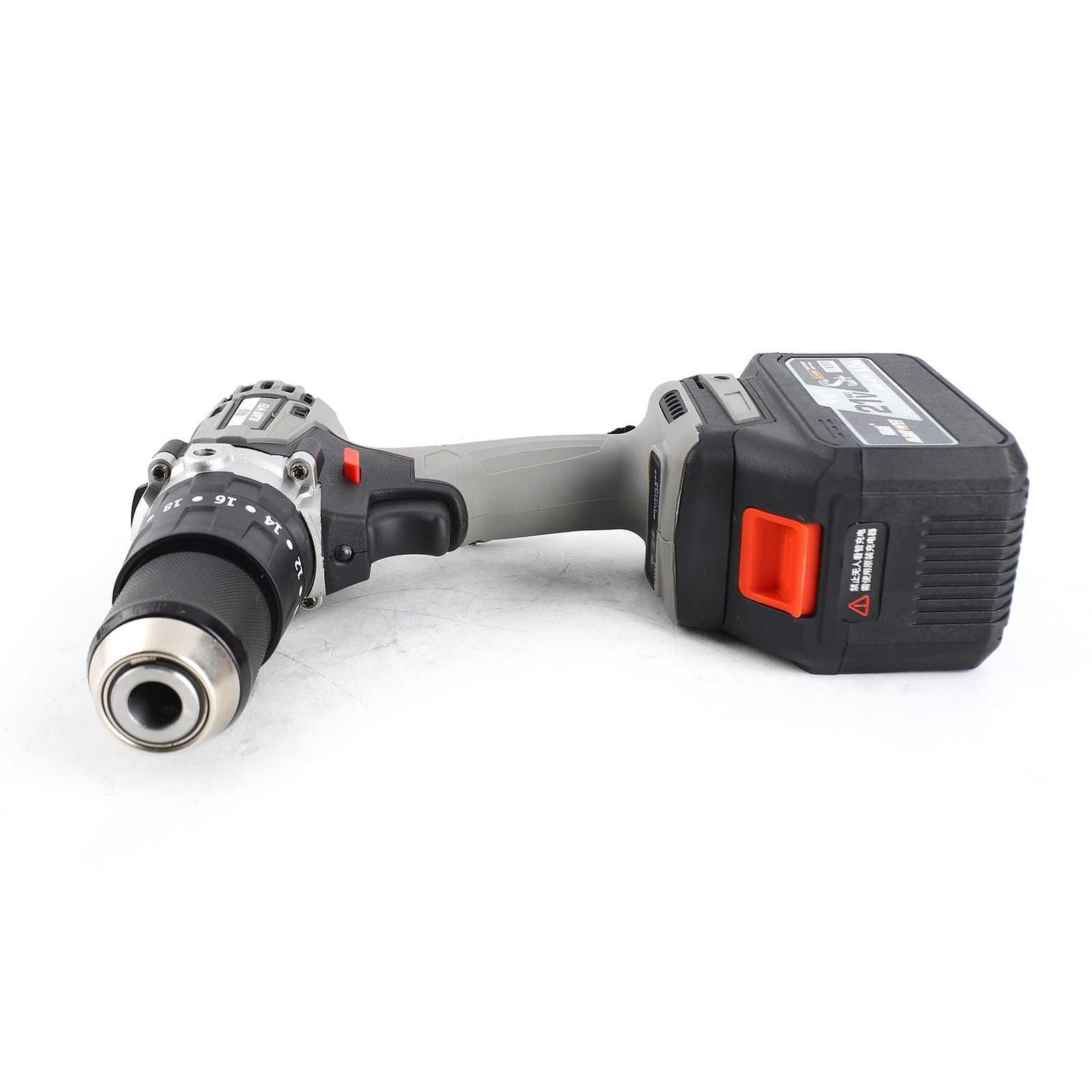 21V Cordless Drill Driver Maximum Torsion 200N.m 1/2 Inch Metal Keyless Chu OQQA