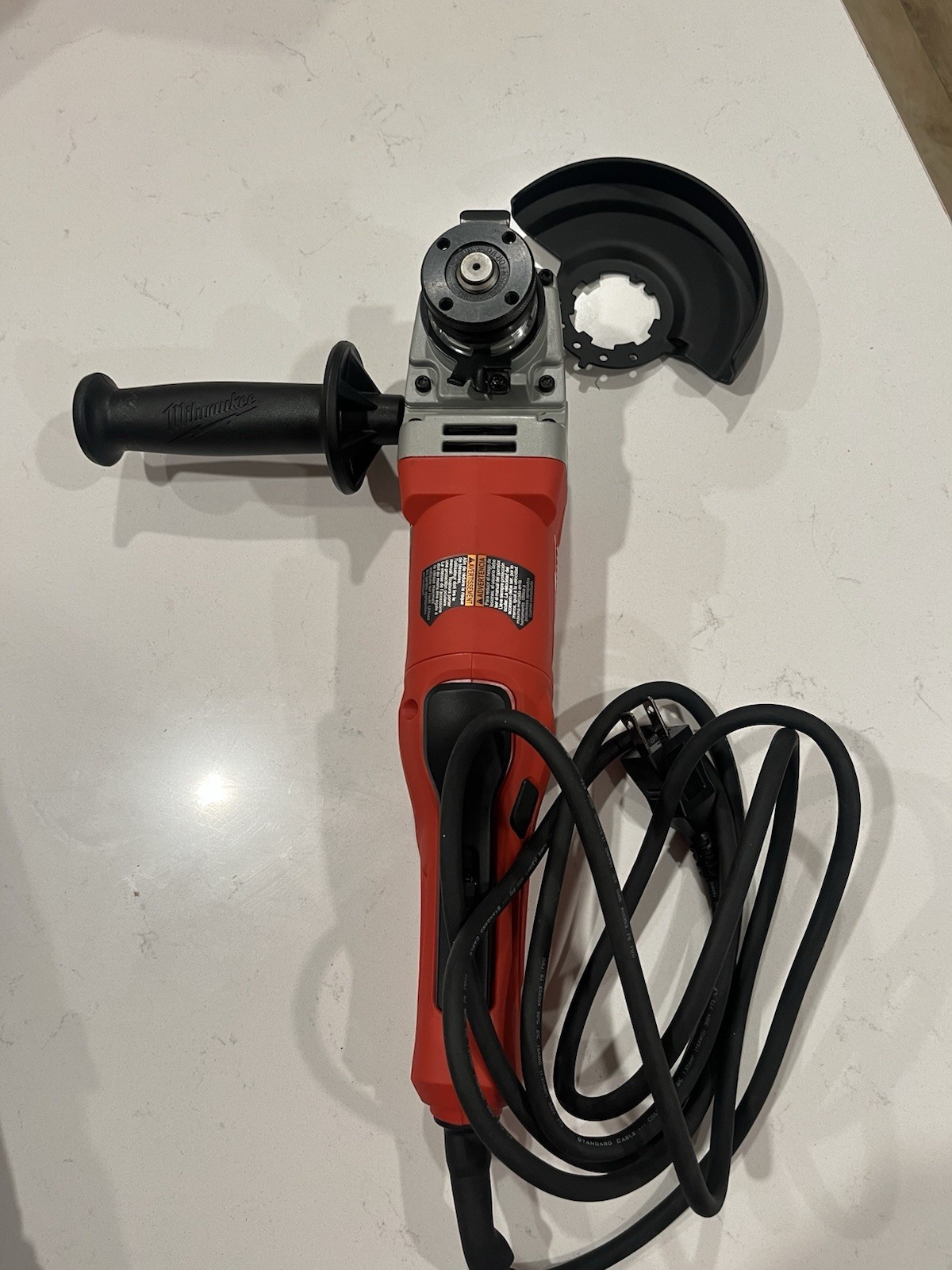 Milwaukee 6142-30 120V Angle Grinder – Red