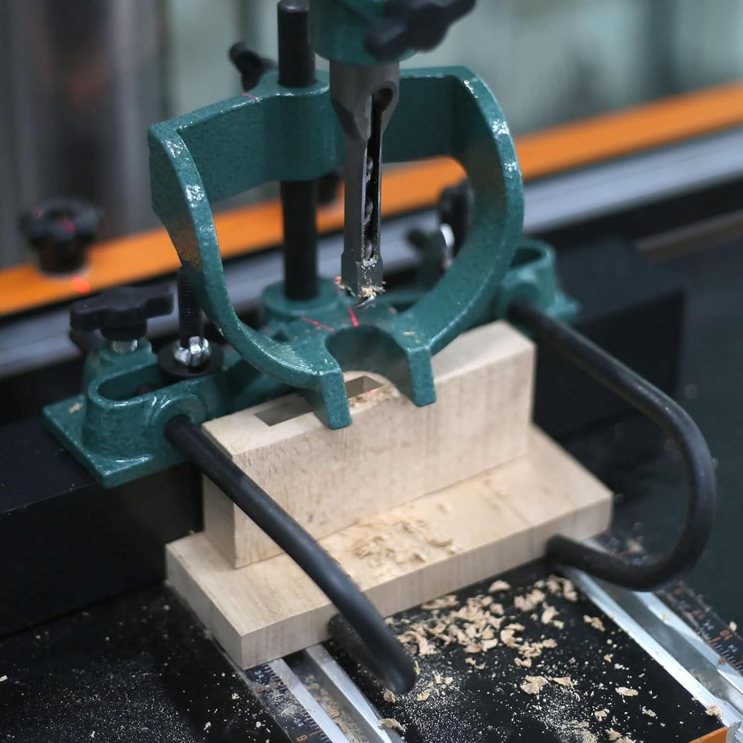 Mortising Machine, Tenon Tools Mortising Attachment for Drill Press and Woodwork