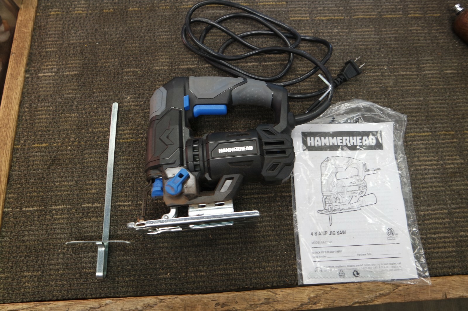 HAMMERHEAD HAJS048 4.8 AMP 3/4&Prime; CORDED JIG SAW