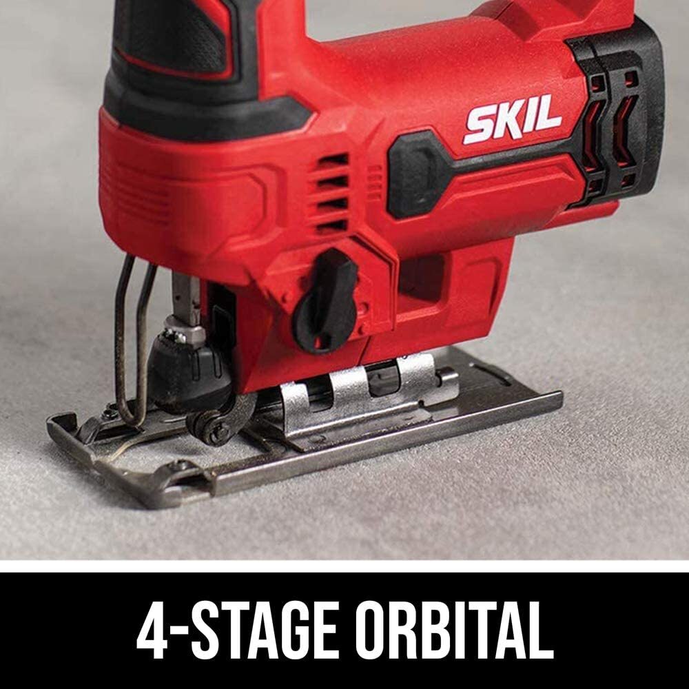 Skil JS313101 Variable Speed Corded Jig Saw, Red, 5-Amp