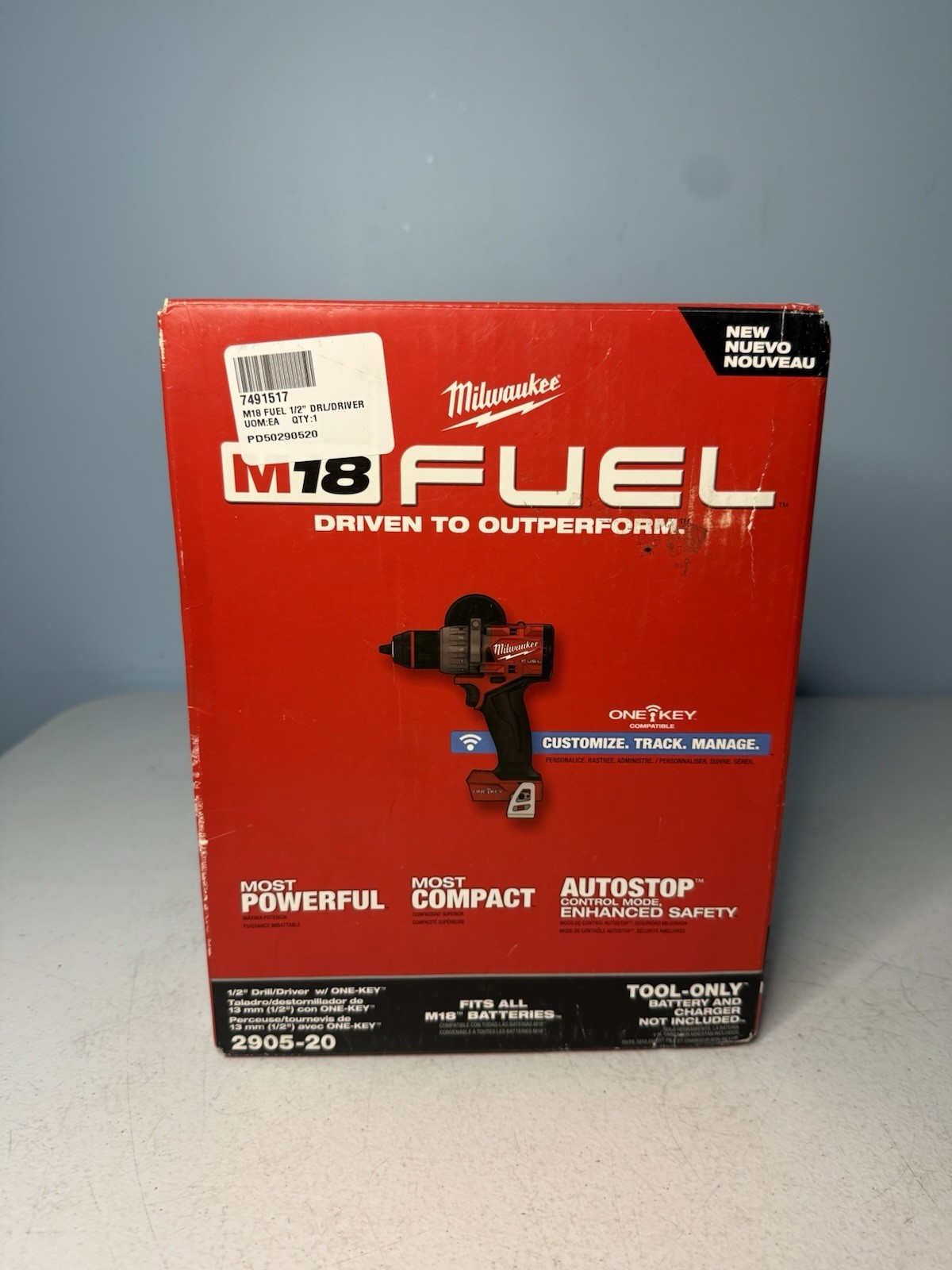 Milwaukee Drill/Driver W/ One-Key Fits All M18 Batteries 2905-20 TOOL-Only