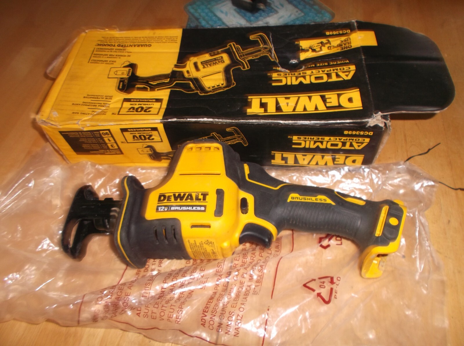 DEWALT DCS312B 12V Cordless Reciprocating Saw