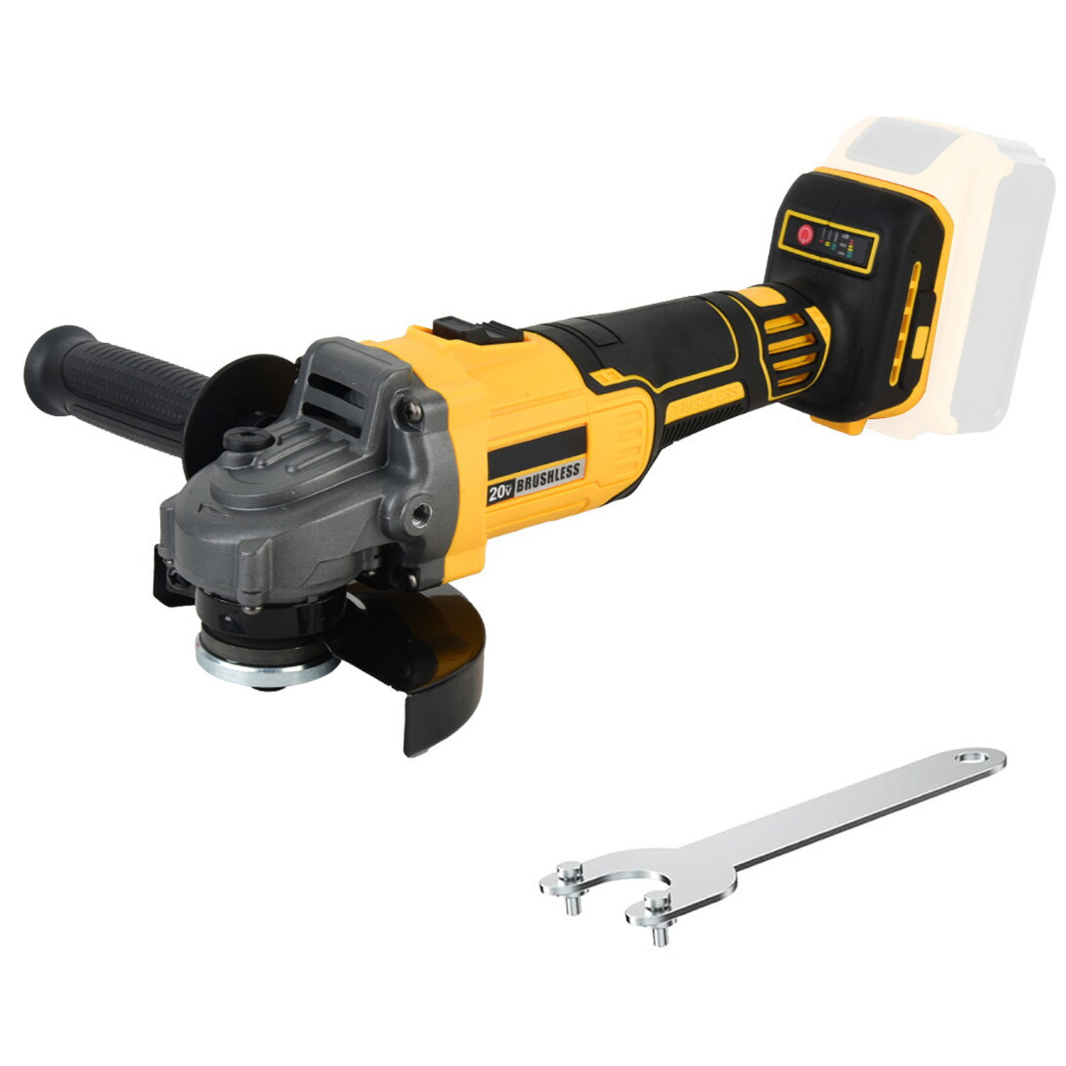 Cordless Angle Grinder For Dewalt 20V Battery 4-1/2&Prime; to 5&Prime; 20 Volt MAX Cut-Off