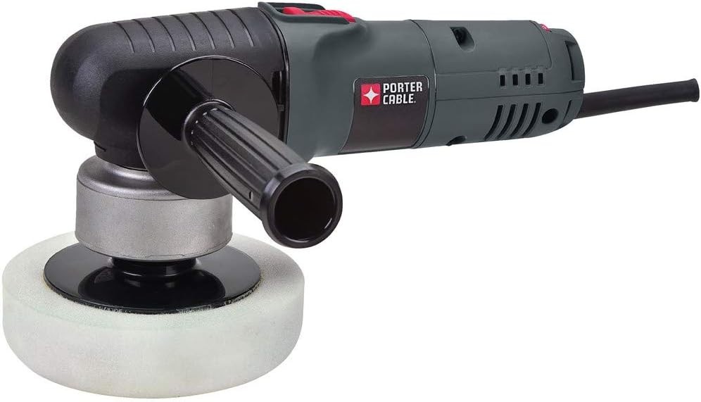 Buffer Polisher, Car Polisher for Car Detailing, 6-Inch, Orbital, Variable Speed