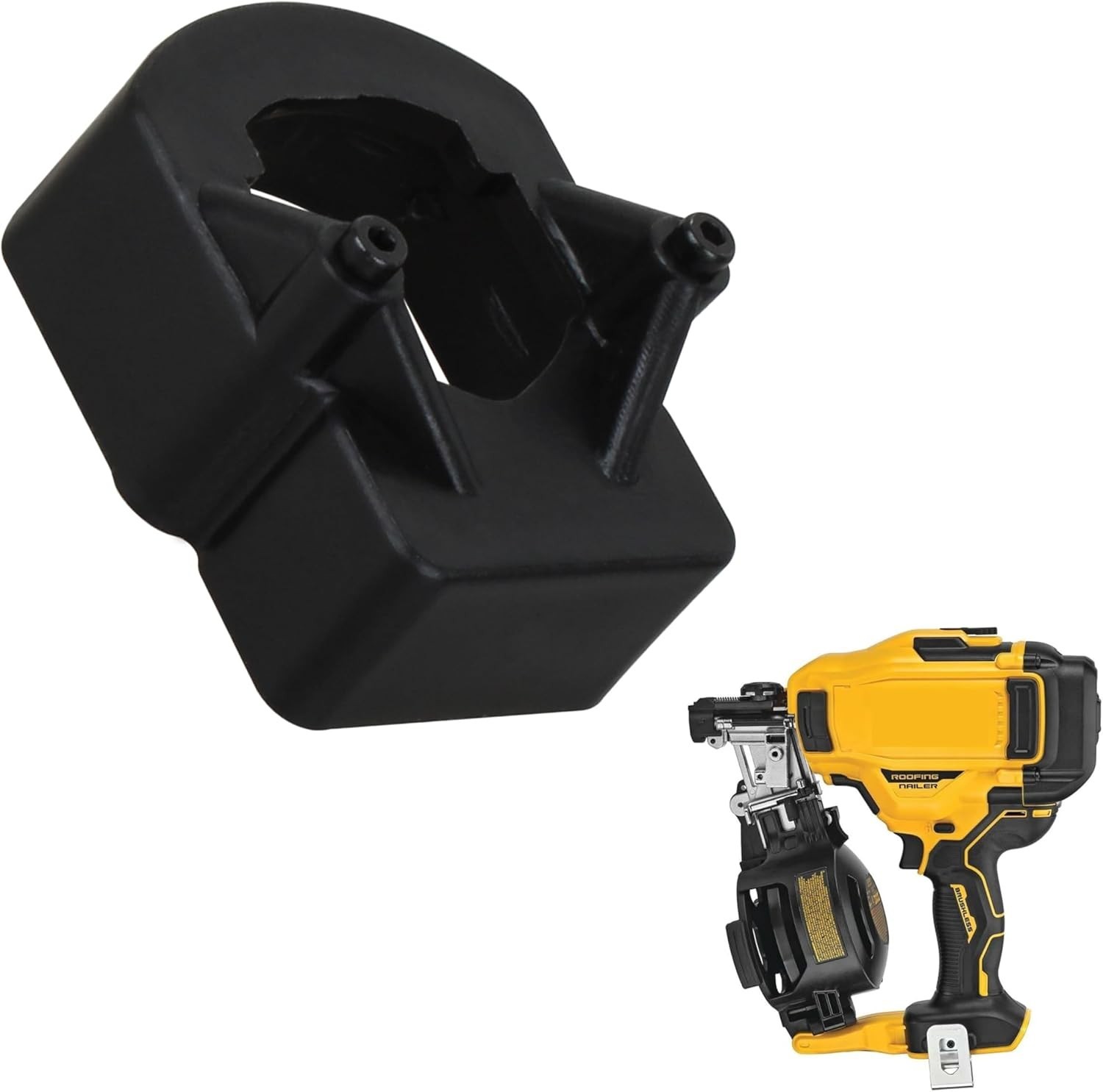 2025 Upgrade DCN45RN Vinyl Siding Adaptor Tip Dewalt Roofing Nailer Cordless 20v