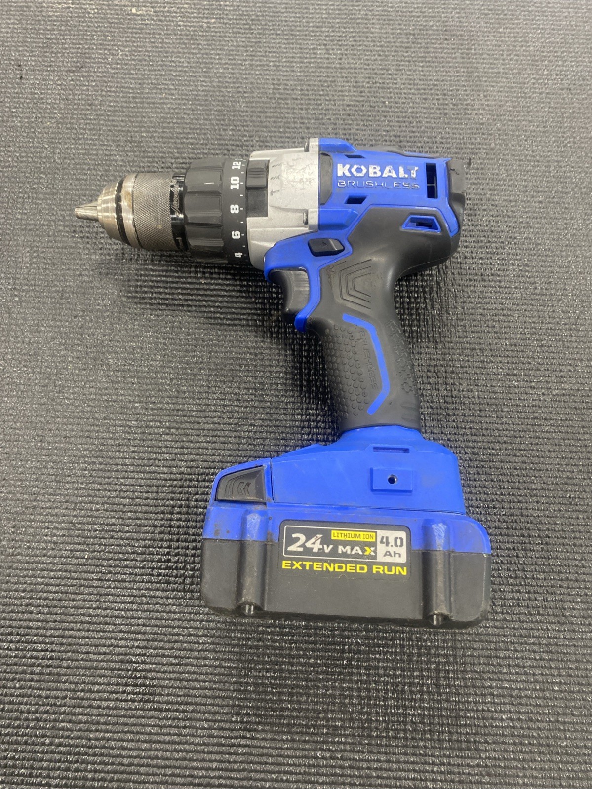 Kobalt KDD 524B-03 24V MAX Cordless Li-Ion Brushless 1/2&Prime; Drill w/ 4.0Ah Battery