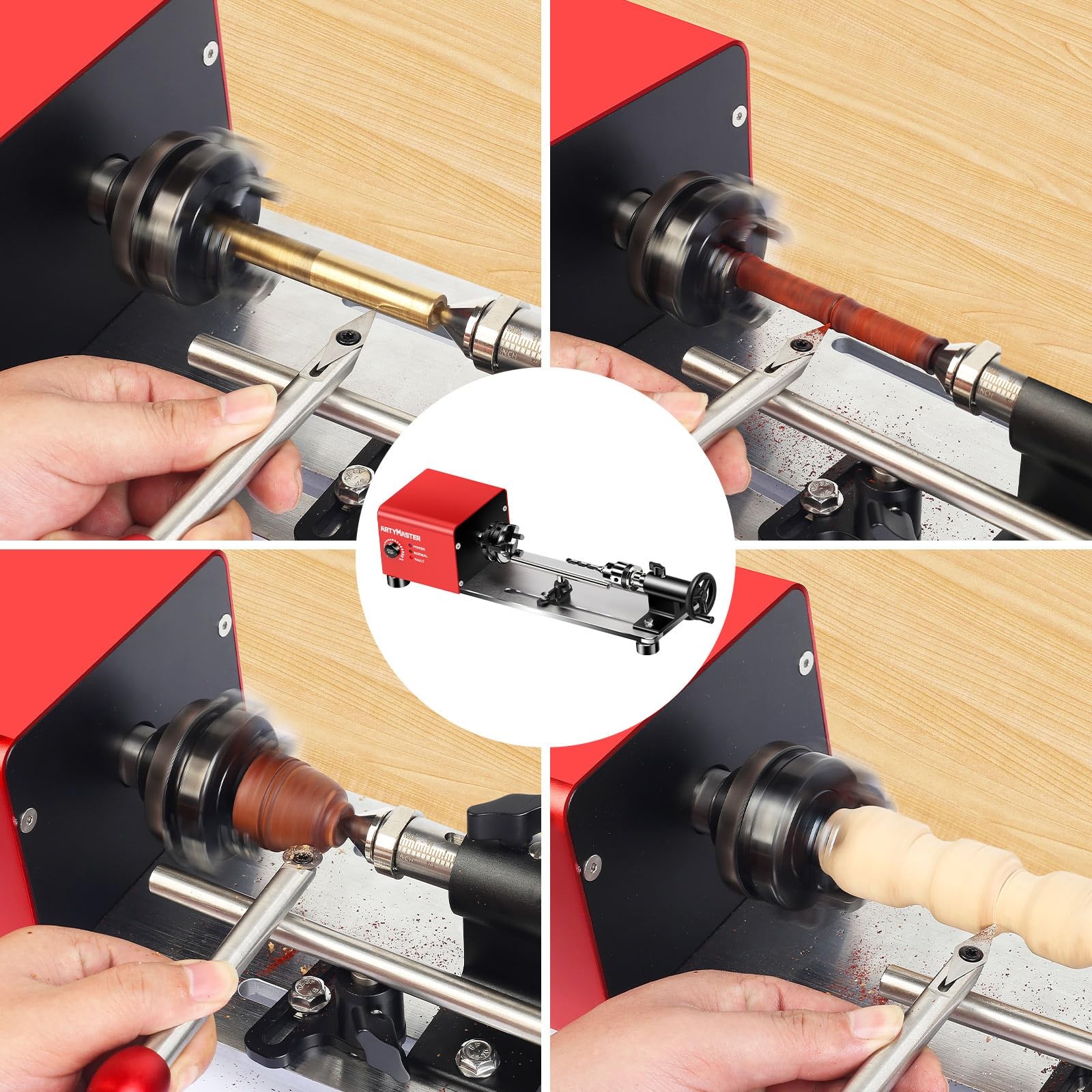 Woodworking Mini Lathe Chuck 3Jaw SelfCentering M18X1.5mm 2 Inch Clamping