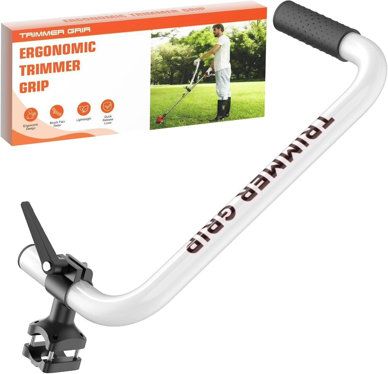 Upgraded Weed Eater Handle, String Trimmer Handle, Trimmer Grip Extension, 16.9&Prime;