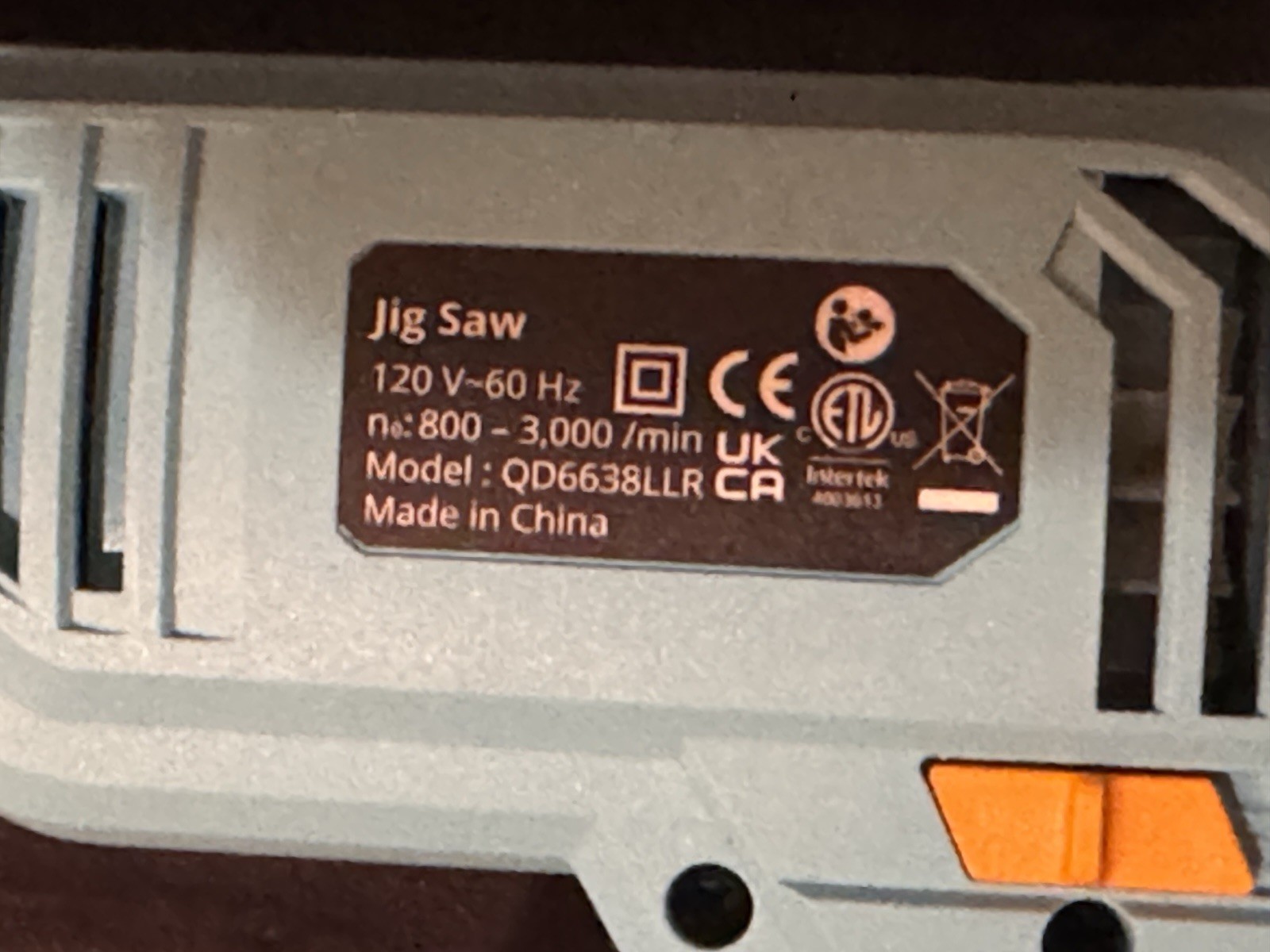 GoGonova Jigsaw, 850W Corded Electric Jig Saw Tool Kit with 4-stage Pendulum Act