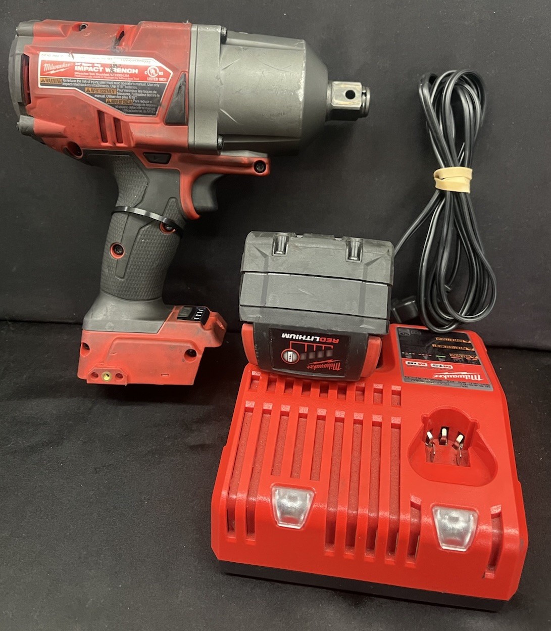 Milwaukee M18 Fuel Cordless 3/4 Impact Wrench 2864-20 Battery & Charger Included