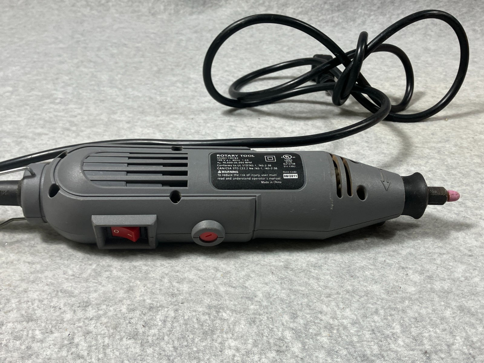 Master Mechanic Variable Speed Rotary Tool 139783