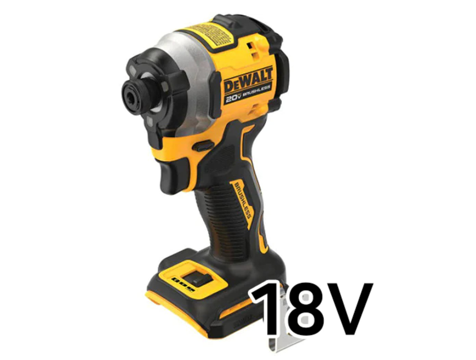DeWalt DCF850 BL 18V Max Keyless 6.35mm 3250Rpm 205Nm LED 2Lb Bare Tool