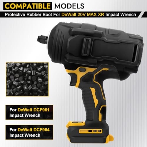 Upgraded DCF961 DCF964 Protective Rubber Boot for 20V MAX DCF961, DCF964,