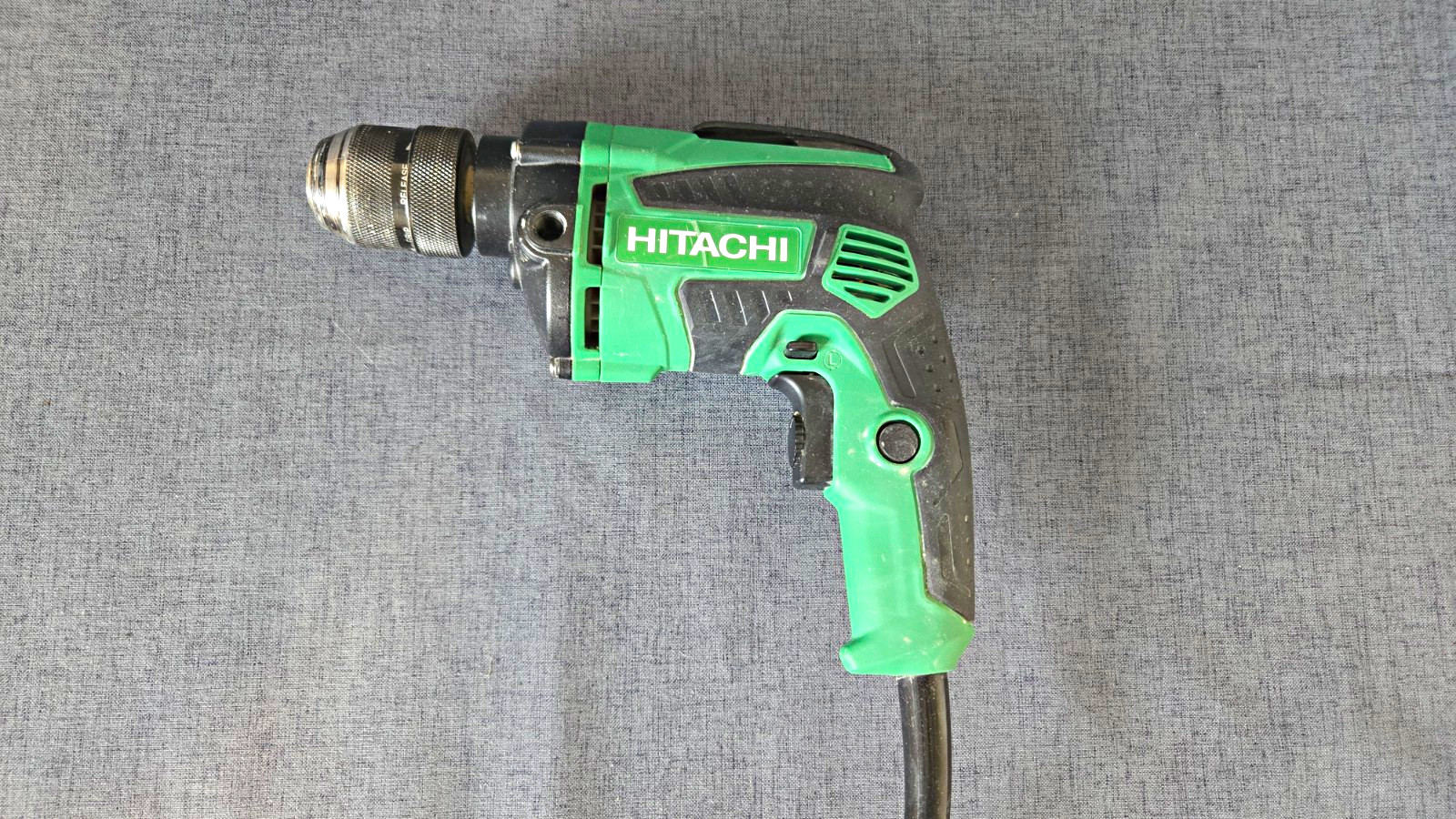 Hitachi D10VH Corded Drill/Driver 120V 3/8 in Keyed Chuck Green/Black