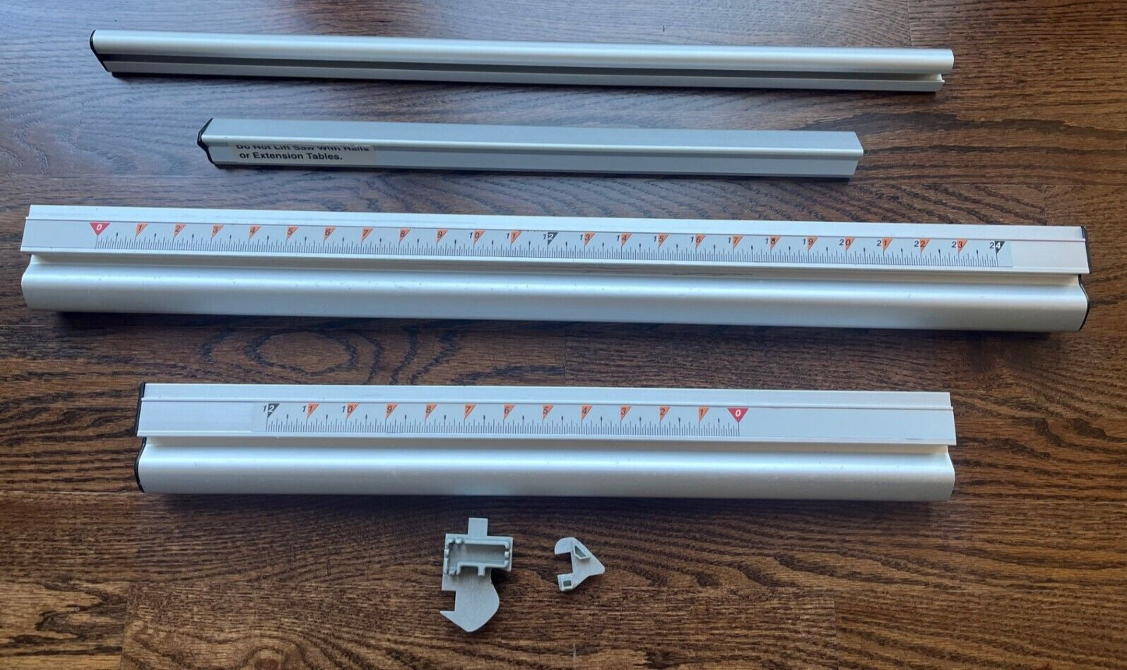 Craftsman Table Saw Align-A-Rip 24/12 GUIDE RAILS ONLY Saw Fence Rails