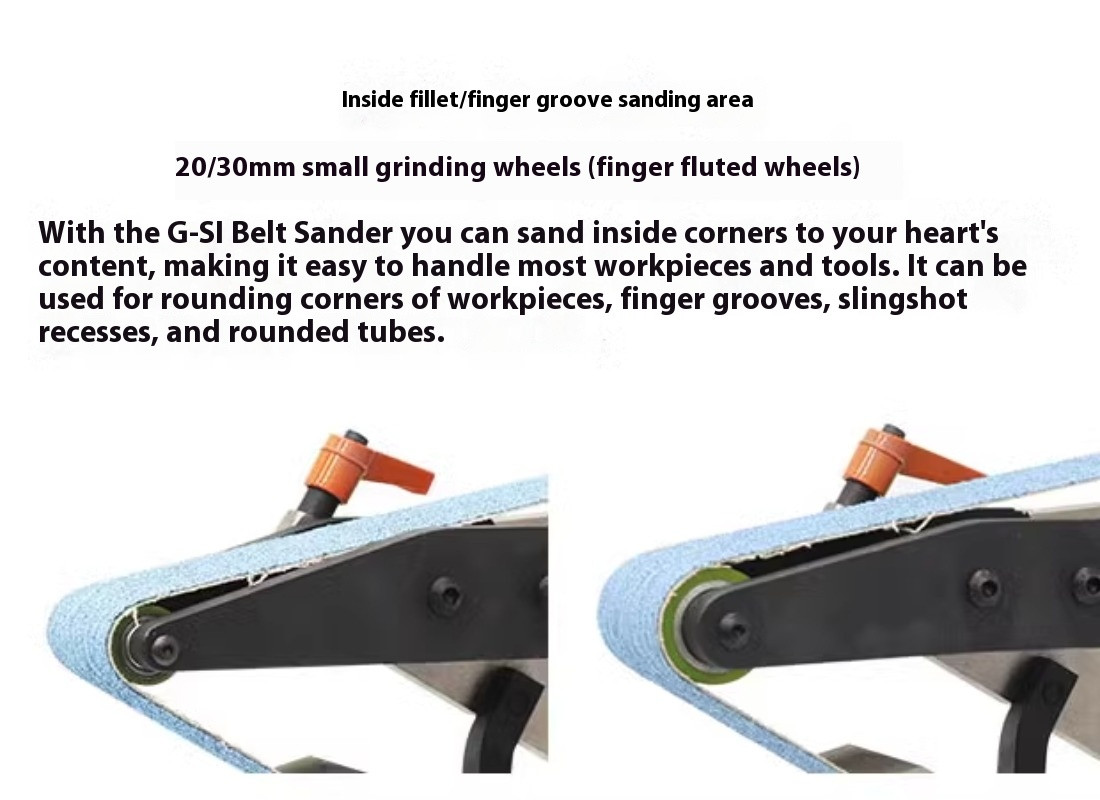 Belt Sander Knife Sanding and Polishing Machine Vertical and Horizontal Dual-use
