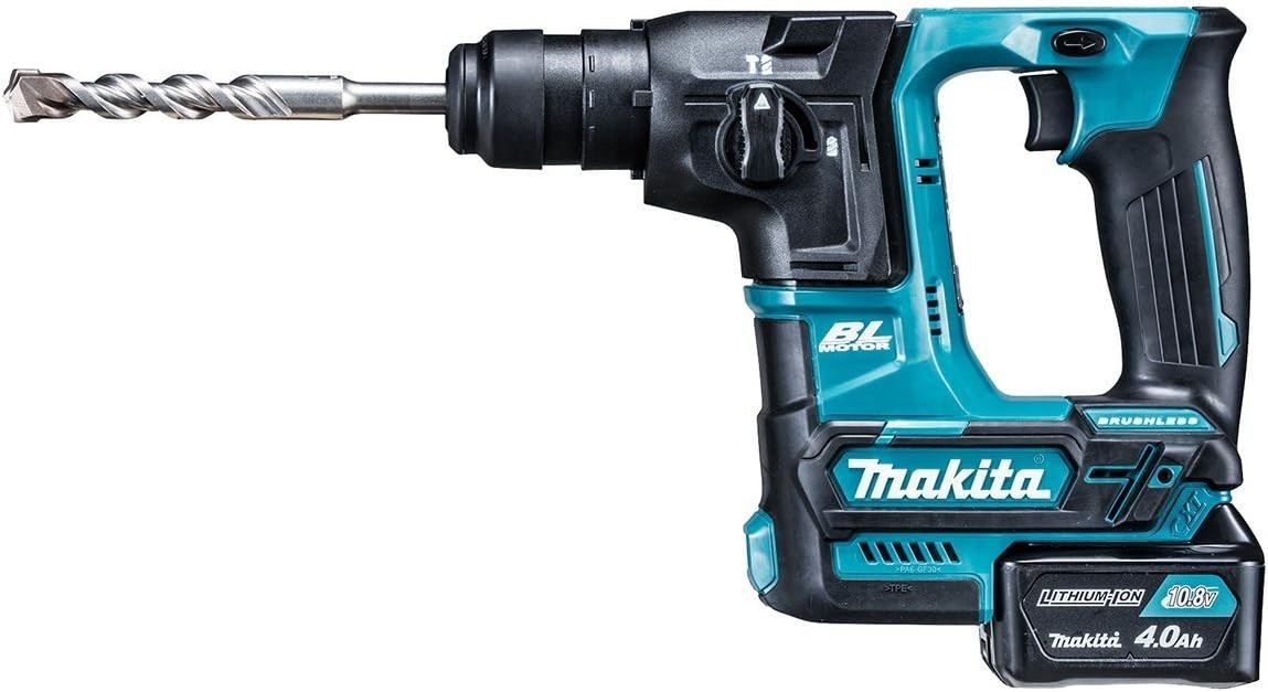 Makita 10.8V Cordless Rotary Hammer 16mm SDS+ ( Battery & Charger) HR166DSMX