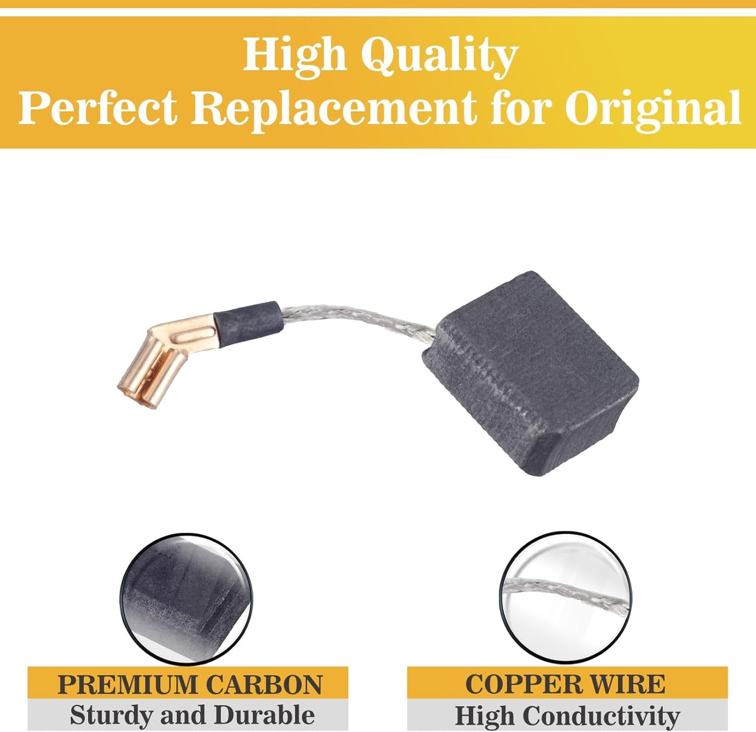 20 Pack N257540 Carbon Brushes for DeWalt DWE402 DWE4214 Angle Grinder