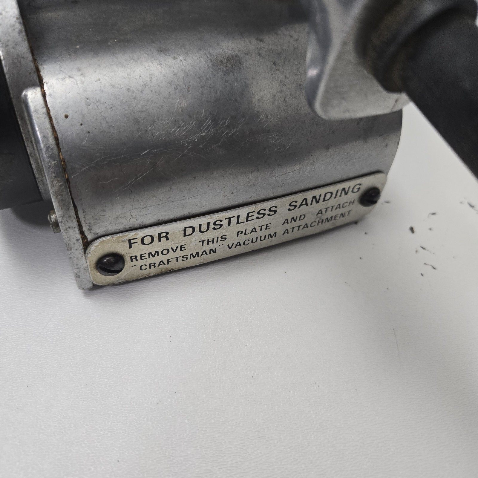 VINTAGE SEARS/CRAFTSMAN #315.22590 6.A 3/4-HP 3&Prime;X 21&Prime; BELT SANDER TESTED CASE