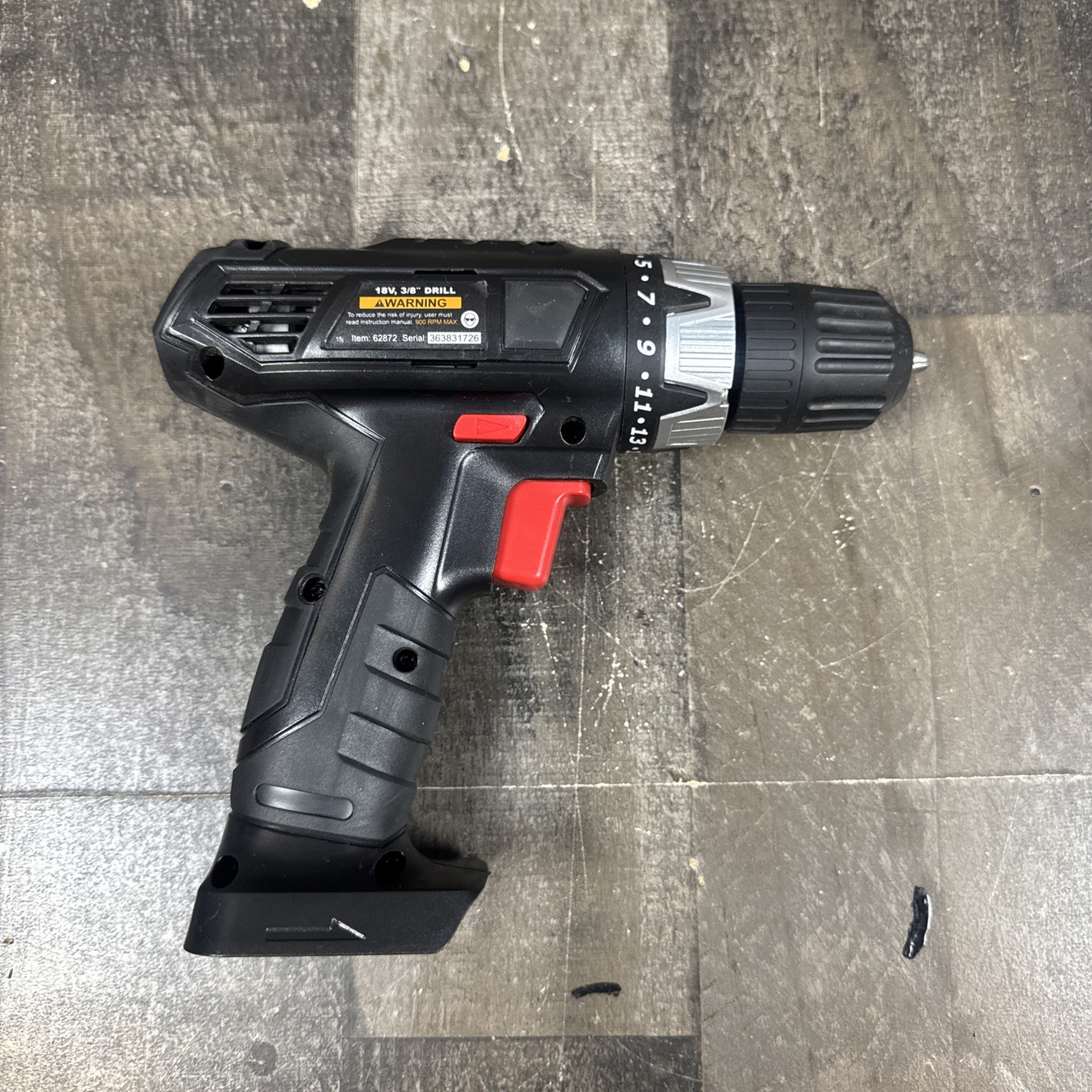 Drill Master Electric Hand Drill Battery Operated 18V Tool Only