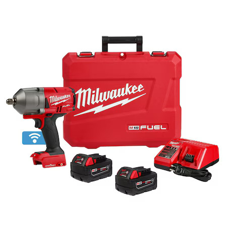 Milwaukee Tool 2862-22R M18 Fuel 1/2 In. High Torque Impact Wrench With Pin