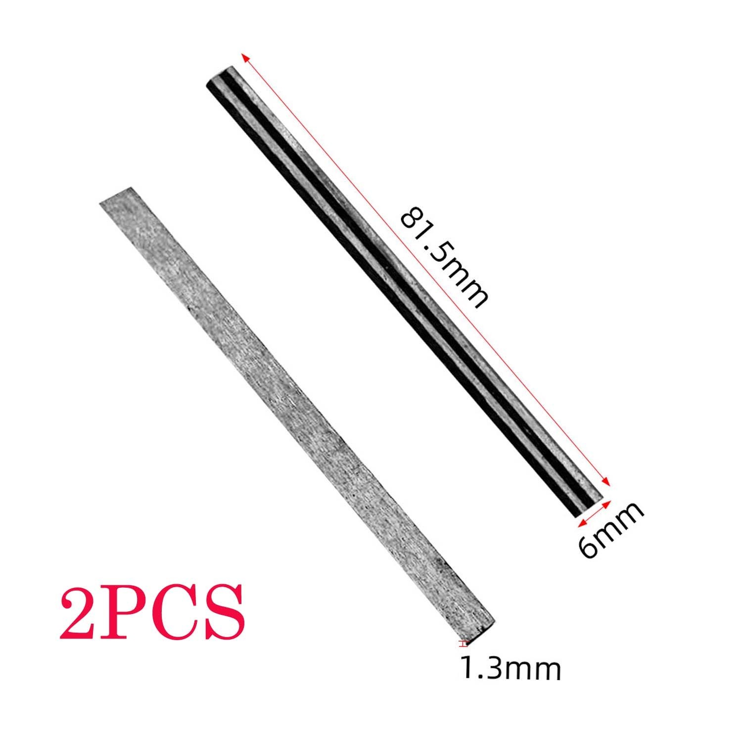 Grey For 82mm Planer For Blades Replacement Set for Electric Planers Two Pieces