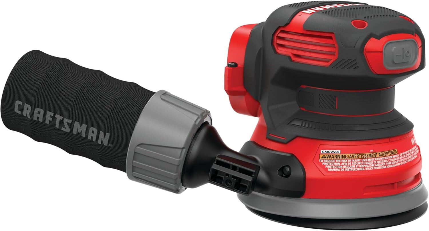 V20 Orbital Sander, Cordless, 12,000 OPM, Bare Tool Only (CMCW220B)
