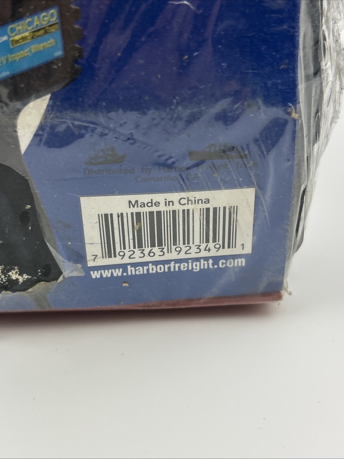 Emergency 12 Volt Impact Wrench 1/2” Square Drive with Sockets Chicago Electric