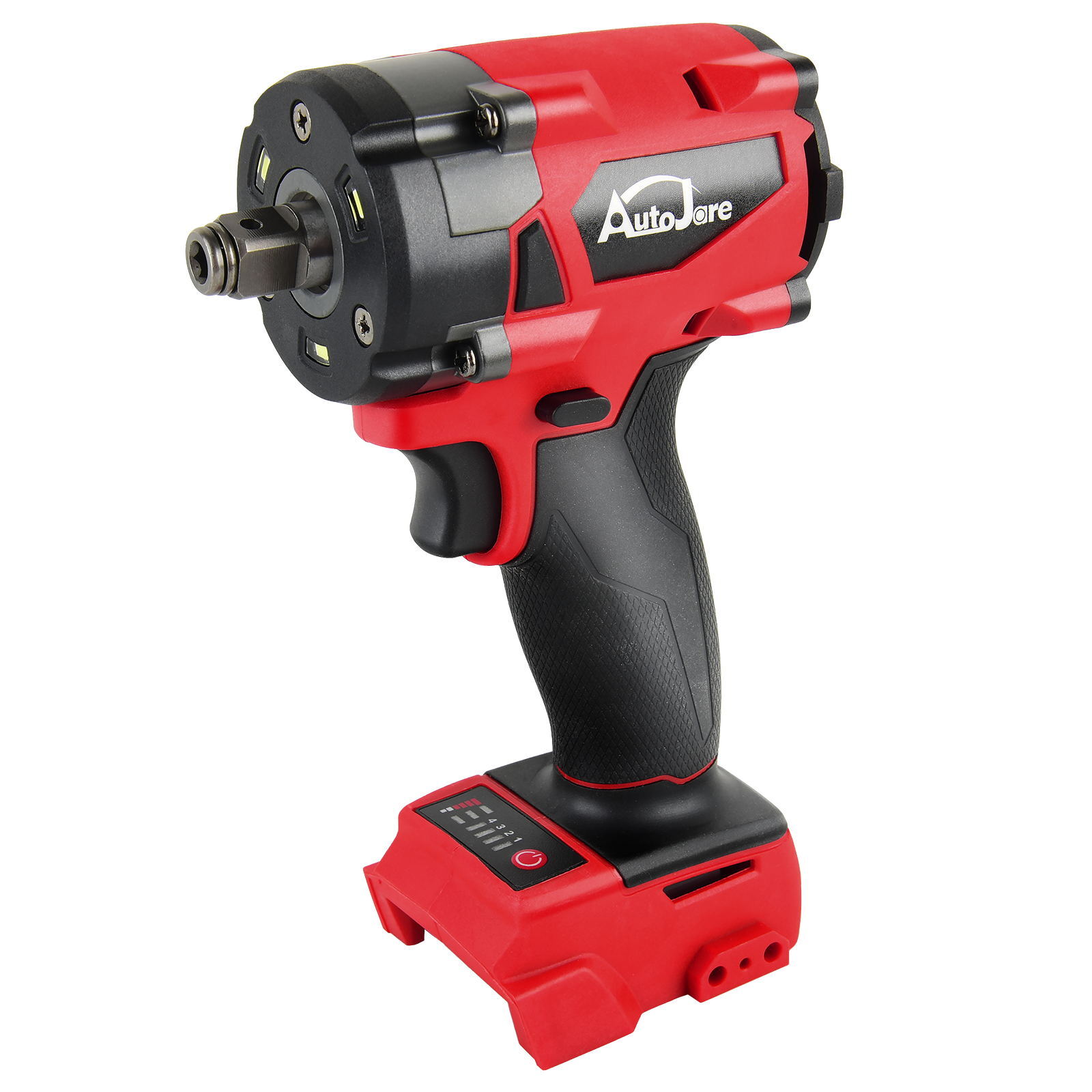 Cordless 1/2&Prime; Compact Impact Wrench Compatible Milwaukee M18 Battery Bare Tool