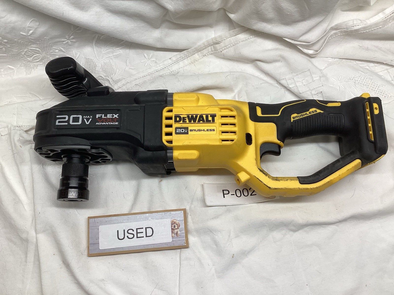 DEWALT DCD445B 20 V Drill Set – Yellow P-002