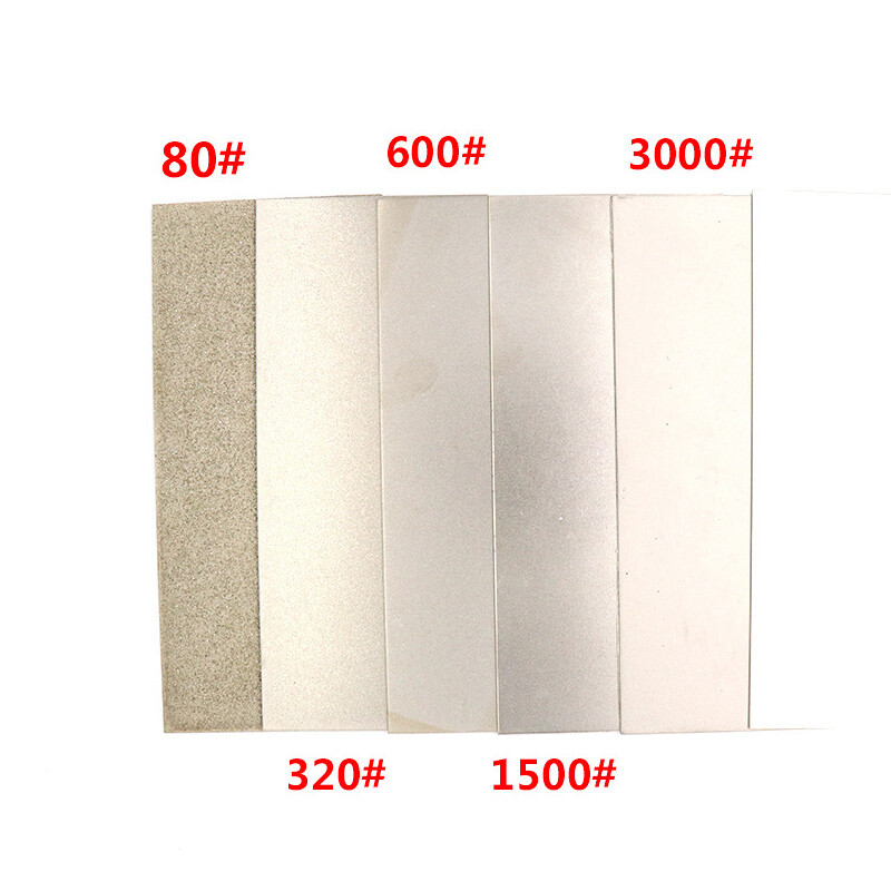 75x170mm Rectangular Diamond Coated Grinding Sanding Polishing Disc Sheet Grit