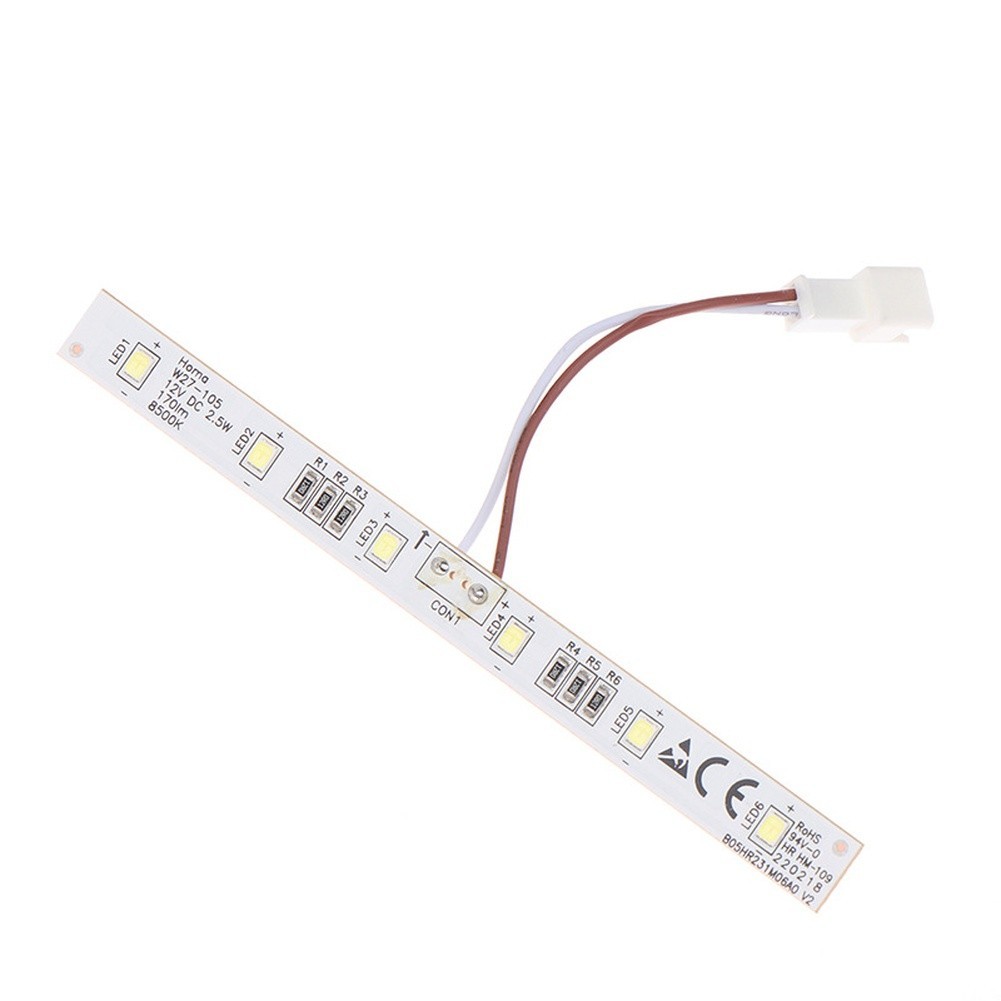 For Homa W27-105 Fridge LED Replacement Light Bar 12V DC White Plastic