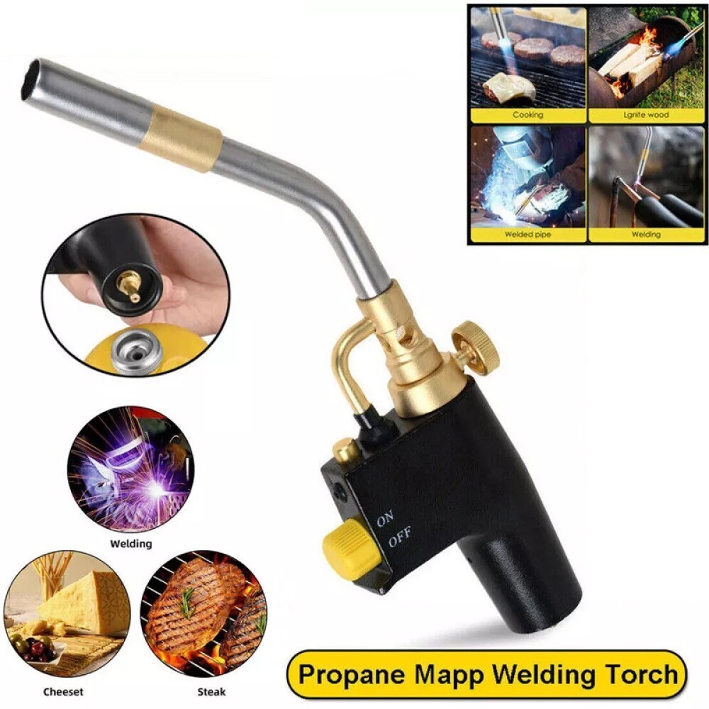 High Intensity Gas Welding Propane Torch Head for MAP MAPP Start Soldering Torch