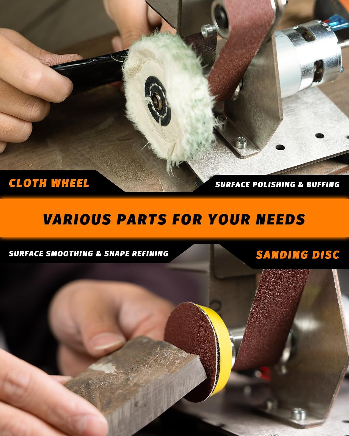 Mini Belt Sander, Electric Small Sander Knife Sharpener, 5.1 »X6.7 »X7.5 » | Com