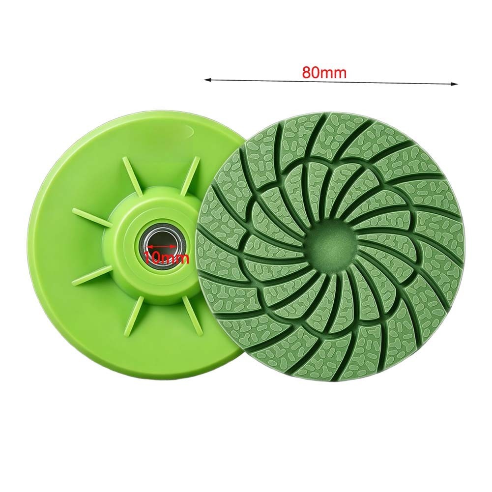 80mm Diamond Edge Grinding Disc for Granite Marble Quartz Stone Polishing Tool